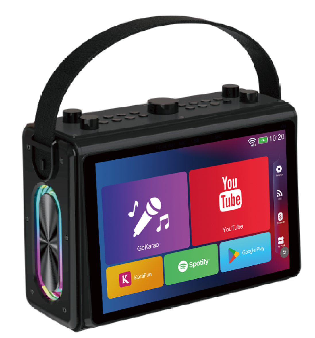 TPA9 - Portable Karaoke speaker with 10.1''HD Touchscreen